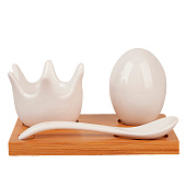  Набор подставка для яйца "Naturel" 11,5х8х5см  2632064 