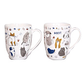 Кружка 340 см3 Хвостики Бочка 30-759 Кружка 340 см3 Хвостики Бочка 30-759