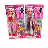 Игрушка Кукла с аксессуарами, микс, 2 вида, 32х16х3 см, 2391583 Игрушка Кукла с аксессуарами, микс, 2 вида, 32х16х3 см, 2391583