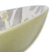  Тарелка суповая BLOOMING зеленая 20см DMD237 