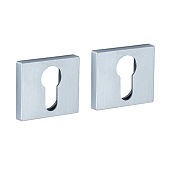  Накладки цилиндровые Code Deco Fusion DP-C-100-CRS, сатинированный хром 