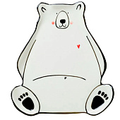 Тарелка "Белый медведь", 821808 Тарелка "Белый медведь", 821808