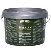 Защит. декор. покрытие HUSKY SIBERIAN ЭКО-ЛАЗУРЬ полуматовый кофейное дерево 2,5л