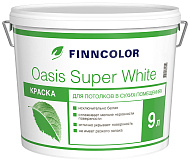  Краска для потолков Finncollor OASIS SUPER WHITE 9л 
