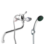 Смеситель для ванны 1/2 кер. S-нос 30/40см мах. Ральф 3311/10/3311L Stomega Смеситель для ванны 1/2 кер. S-нос 30/40см мах. Ральф 3311/10/3311L Stomega