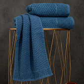  Полотенце 70х140 LORENZO махровое, синий 