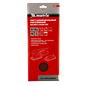 Шлифлист на бумажной основе, P40, 115х280мм (уп. 5шт) Шлифлист на бумажной основе, P40, 115х280мм (уп. 5шт)