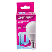 Лампа LED 10Вт Е14, шар, 4000К нейтр. бел. ОНЛАЙТ Лампа LED 10Вт Е14, шар, 4000К нейтр. бел. ОНЛАЙТ
