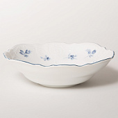  Салатник круглый 19 см Thun Bernadotte  декор "Синие мелкие цветы" БЕР0221 
