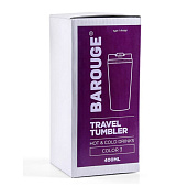 Термобутылка 400мл для авто, с крышкой на резьбе (фиолетовый) ВТ-055 Термобутылка 400мл для авто, с крышкой на резьбе (фиолетовый) ВТ-055