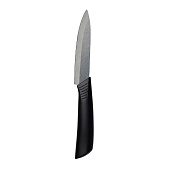 Нож кухонный керамический Black лезвие 9,5 см. ручка софт-тач. чёрный 852230