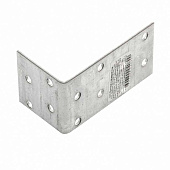 Уголок крепежный анкерный 40х80х40х1,8-2,0мм цинк Уголок крепежный анкерный 40х80х40х1,8-2,0мм цинк
