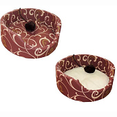  Лежанка   круглая "LILI"  арт. 021 вид 3,4 (СИБАГРО) 