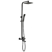 Душевая стойка цинк черный R9004H-1 Rainsberg