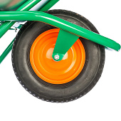 Тачка 1 кол. садово-строительная, усиленная, грузоподъемность 200 кг, объем 90 л Palisad 689183 Тачка 1 кол. садово-строительная, усиленная, грузоподъемность 200 кг, объем 90 л Palisad 689183