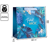 Пакет ламинированный квадратный «Magic», 22 х 22 х 11 см 5226233 Пакет ламинированный квадратный «Magic», 22 х 22 х 11 см 5226233