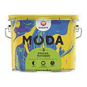 Краска моющаяся для стен и потолков Eskaro MODA 3 2,7л 