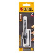 Сверло-зенкер под конфирмат, 5 мм Denzel Сверло-зенкер под конфирмат, 5 мм Denzel