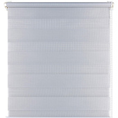 Рулонная штора ДЕНЬ-НОЧЬ 55х160 Сталь Рулонная штора ДЕНЬ-НОЧЬ 55х160 Сталь