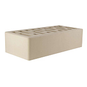  Кирпич керамический белый гладкий 1НФ 250х120х65мм [М-175] /Старый Оскол 