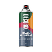 Эмаль аэрозольная белый матовый DECORIX 520 мл Эмаль аэрозольная белый матовый DECORIX 520 мл