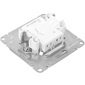 Выключатель встраиваемый 1 клавиша, цвет алюминий, EKF Эпика Выключатель встраиваемый 1 клавиша, цвет алюминий, EKF Эпика