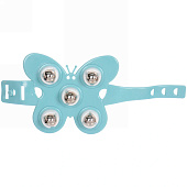  Массажер для тела "Butterfly", 5 роликов, 11х9,5 см, голубой, 253-232 