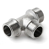 Тройник 1/2" НРхНРхНР ник Тройник 1/2" НРхНРхНР ник