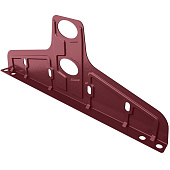 Снегозадержатель трубчатый 3м 4х опорный RAL 3005 винно-красный Снегозадержатель трубчатый 3м 4х опорный RAL 3005 винно-красный