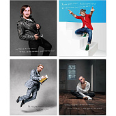 Тетрадь 48л. А5. скрепка клетка Модные классики 2, выборочный УФ-лак, микс, 3359 Тетрадь 48л. А5. скрепка клетка Модные классики 2, выборочный УФ-лак, микс, 3359