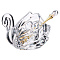  Икорница Muza Crystal с ложкой  355-273 
