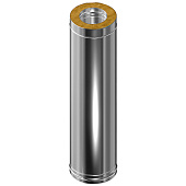 Сэндвич-труба 1м d115/200 0,8мм/0,5мм 430/Оц Сэндвич-труба 1м d115/200 0,8мм/0,5мм 430/Оц