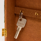 Ключница настенная дерево 6 крючков "Листики" 6,5х20х25 см 7915599 Ключница настенная дерево 6 крючков "Листики" 6,5х20х25 см 7915599