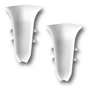 Угол внутр. Идеал Классик 55мм Белый (2шт) Угол внутр. Идеал Классик 55мм Белый (2шт)