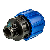 Муфта 20х3/4" НР ПНД Муфта 20х3/4" НР ПНД