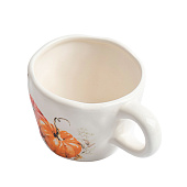 Кружка Bright pumpkin 320 мл, молочная, Тыквы ANLAF-FDWS-031224-3 Кружка Bright pumpkin 320 мл, молочная, Тыквы ANLAF-FDWS-031224-3