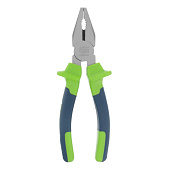 Плоскогубцы комбинированные 180мм, двухкомпонентные рукоятки, Сибртех Плоскогубцы комбинированные 180мм, двухкомпонентные рукоятки, Сибртех