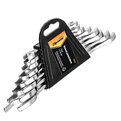 Набор ключей рожковых 6х22мм, 8 шт, хромированные, Sparta Набор ключей рожковых 6х22мм, 8 шт, хромированные, Sparta