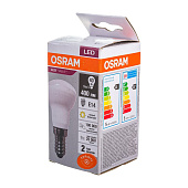 Лампа LED 5Вт Е14, грибовидная, 3000К теплый OSRAM 