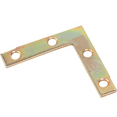 Уголок оконный 50х50х10х1,8мм, желтый цинк Уголок оконный 50х50х10х1,8мм, желтый цинк