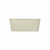 Корзина RATTAN слоновая кость 21х29х11 HL041252IV