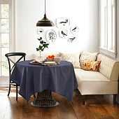  Скатерть (рогожка) 165х200 Волшебная ночь ДТ172 индиго 70 