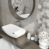  Плитка  25х50 Брилон  арт. 10-00-06-1003 серый /Нефрит (1,625м2) 