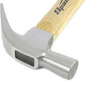Молоток-гвоздодер 450г, деревянная рукоятка, боек 27 мм, Sparta Молоток-гвоздодер 450г, деревянная рукоятка, боек 27 мм, Sparta
