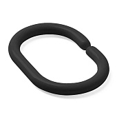 Набор колец для шторы в ванную комнату черный RID013P Iddis Набор колец для шторы в ванную комнату черный RID013P Iddis