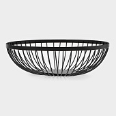 Фруктовница «Лофт», 28х28х8 см, чёрный 7502689 Фруктовница «Лофт», 28х28х8 см, чёрный 7502689