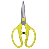  Садовые ножницы INBLOOM 19см, сталь 4CR14, пластик 186-022 