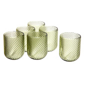 Набор стаканов 240мл "Cristal" 6шт, зеленый 312-1438 Набор стаканов 240мл "Cristal" 6шт, зеленый 312-1438