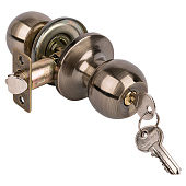  Ручка-защелка ЗШ-01 ключ фиксатор, бронза 