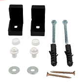 Комплект крепления унитаза-компакта белый скрытый 936OPH02SK Iddis Комплект крепления унитаза-компакта белый скрытый 936OPH02SK Iddis